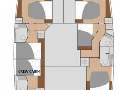 Fountaine Pajot Saba 50 charter bareboat or captained in  Belize City