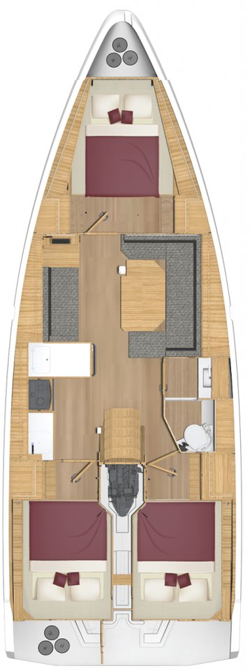 Sailboat rental with or without captain Bavaria Pirovac