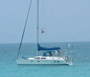 Yacht charter Edgewater cheap Hunter 420