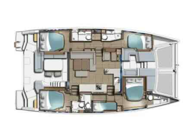 Catamaran rental with or without captain Leopard Catamarans / Robertson & Caine Furnari