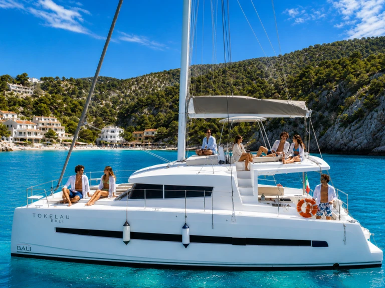Catamaran rental with or without captain Bali Es Jondal