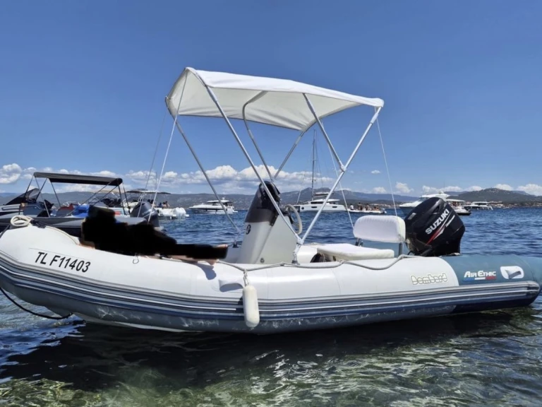 Bareboat Rental RIB Bombard with a boat licence
