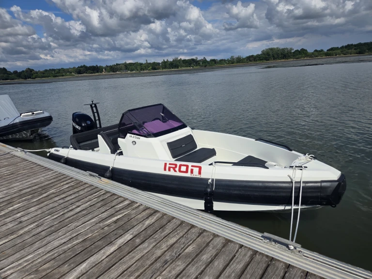 Bareboat Rental Motorboat IRON BOATS  with a boat licence