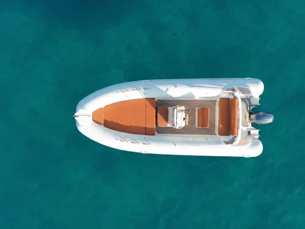 Ribmarine 585 charter bareboat or captained in  Porto Rotondo