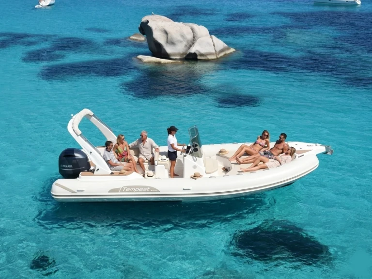 Yacht charter Palau cheap Tempest 770