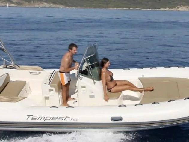 Yacht charter France cheap Tempest 700 Sun