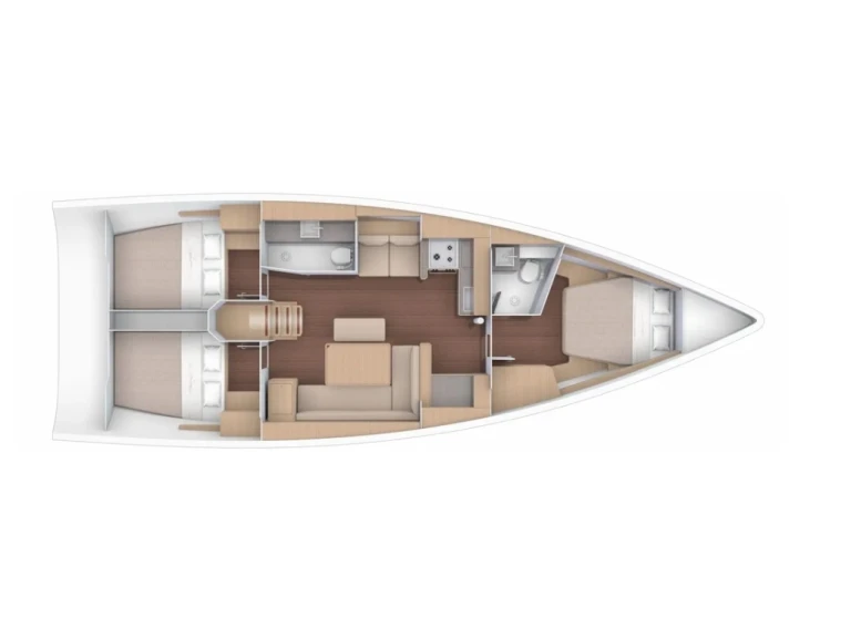 Boat rental Dufour Dufour 430 in Furnari on Samboat