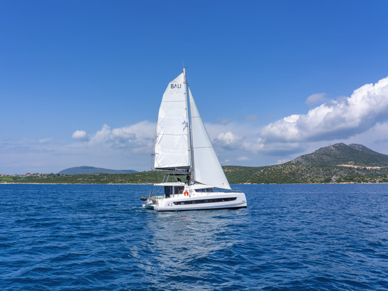 Bareboat Rental Catamaran Bali with a boat licence