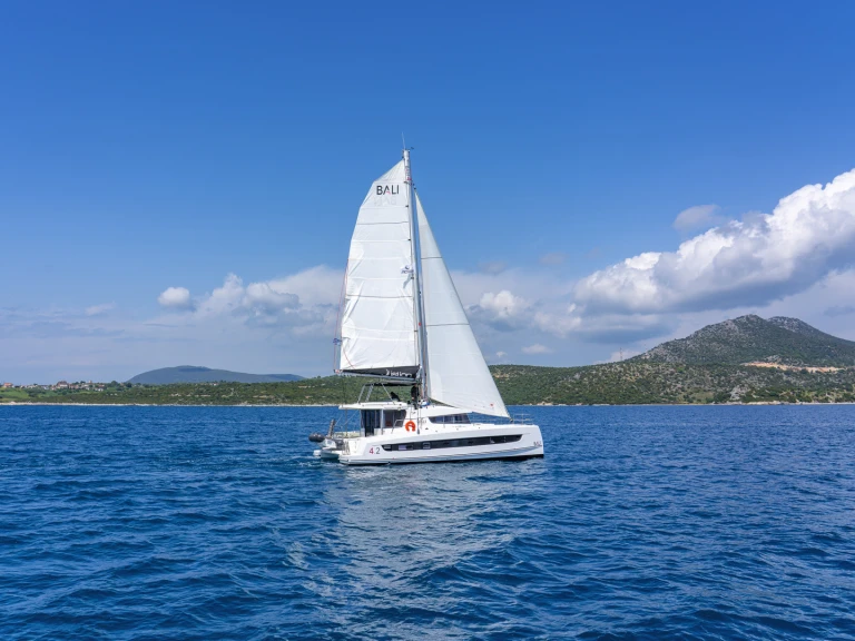 Bareboat Rental Catamaran Bali with a boat licence