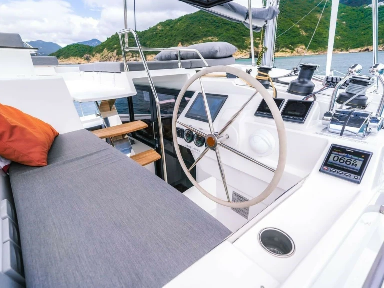 Catamaran rental with or without captain Fountaine Pajot Le Marin