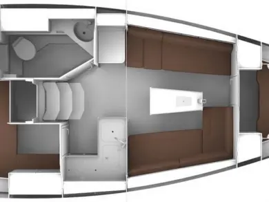 Bavaria Cruiser 34 Style charter bareboat or captained in  Zadar