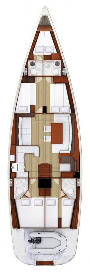 Bareboat Rental Sailboat Jeanneau with a boat licence