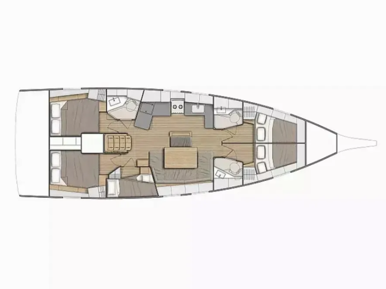 Sailboat for rent Préveza at the best price