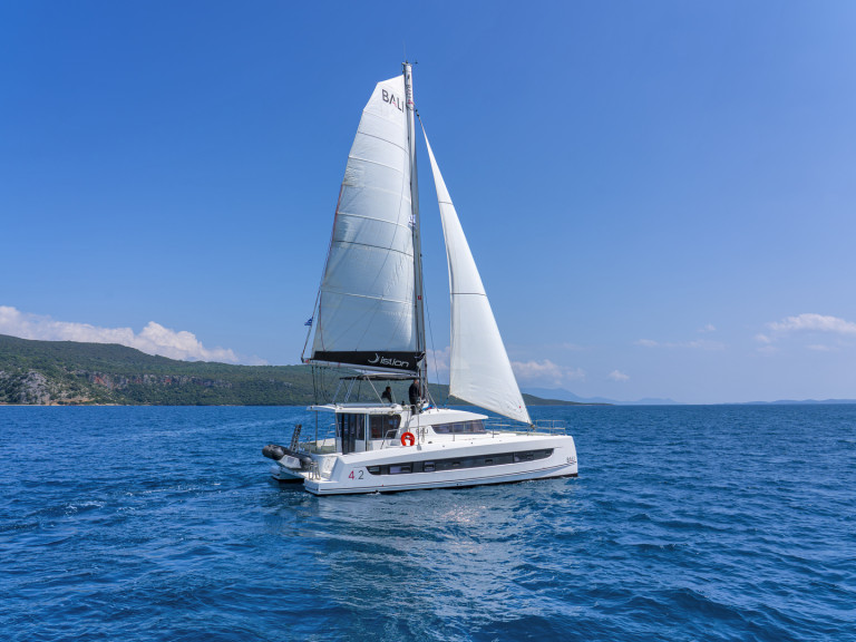 Bali Bali 4.2 charter bareboat or captained in  Lefkáda