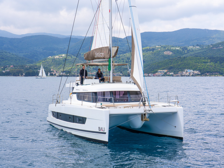 Bareboat Rental Catamaran Bali with a boat licence