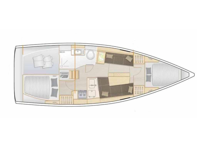 Hanse Hanse 348 in Cogolin on SamBoat