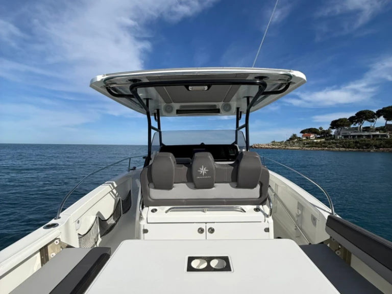 Jeanneau Cap Camarat 9.0 CC charter bareboat or captained in  Antibes