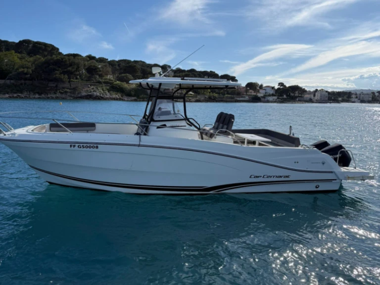 Boat rental Jeanneau Cap Camarat 9.0 CC in Antibes on Samboat