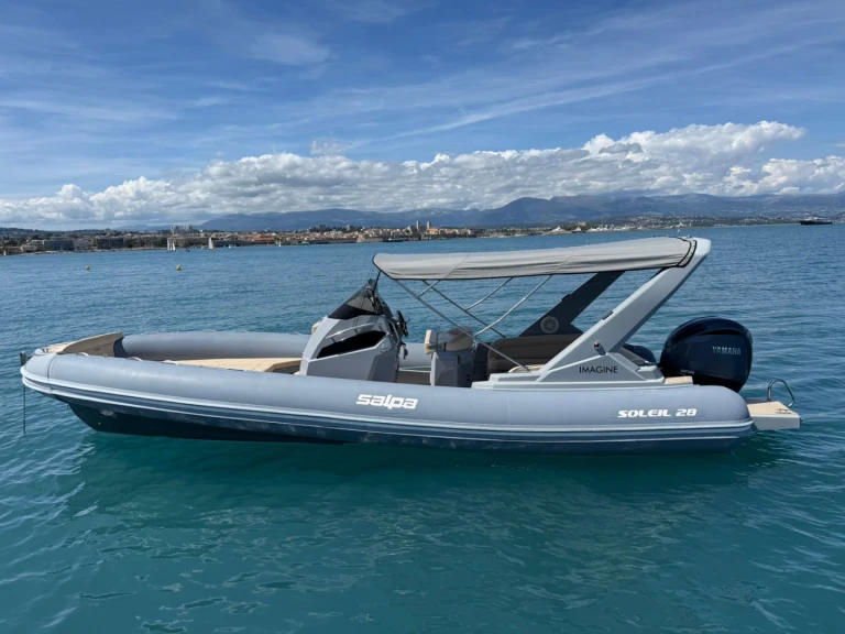 Bareboat Rental RIB Salpa with a boat licence