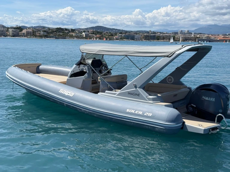Salpa Salpa Soleil 28 charter bareboat or captained in  Antibes