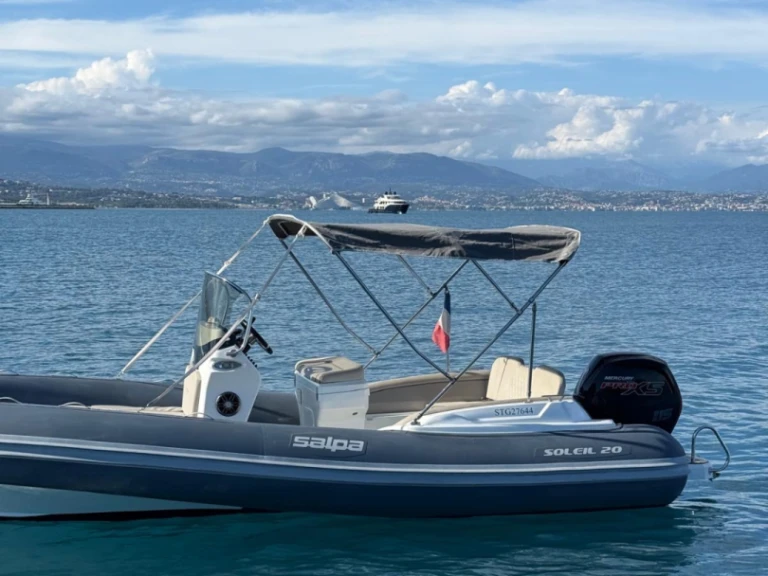 Bareboat Rental RIB Salpa with a boat licence
