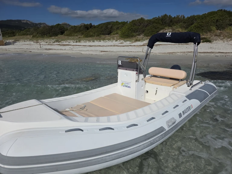 Bareboat Rental RIB Master with a boat licence