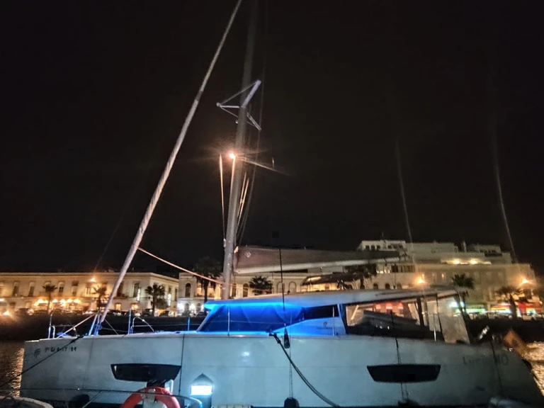 Catamaran rental with or without captain Fountaine Pajot Rota