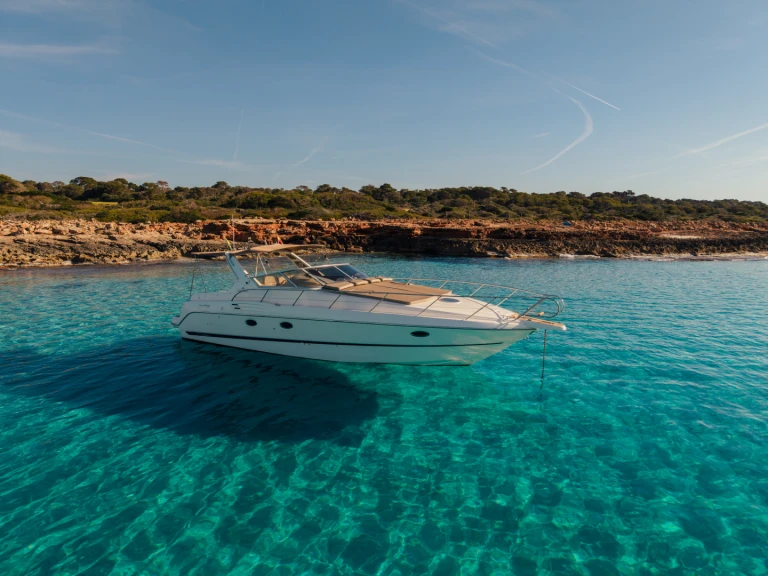 Motorboat rental with or without captain Cranchi s'Estanyol de Migjorn