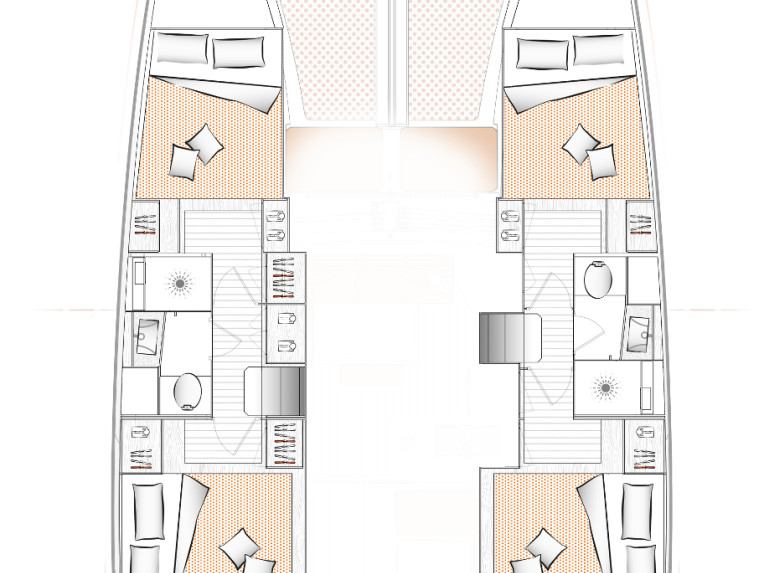 Catamaran for rent Ðuraševići at the best price