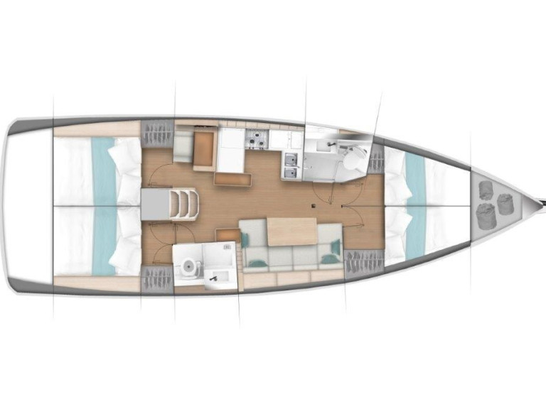 Jeanneau Sun Odyssey 440 in Benitses on SamBoat