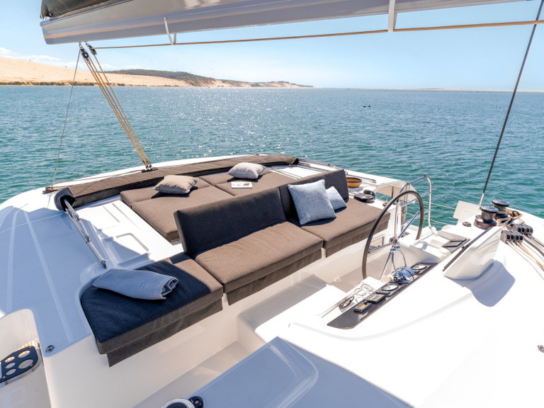 Bareboat Rental Catamaran Lagoon with a boat licence