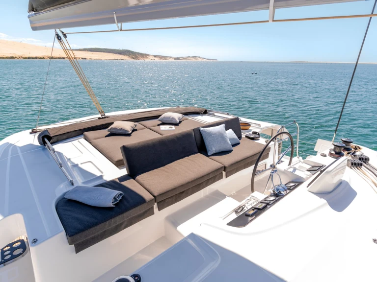 Bareboat Rental Catamaran Lagoon with a boat licence