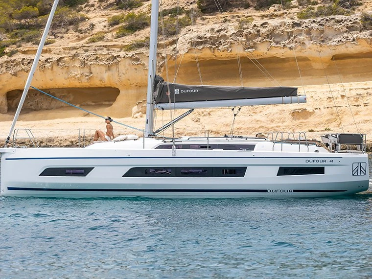 Sailboat rental with or without captain Dufour Cagliari