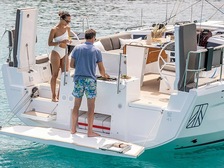 Bareboat Rental Sailboat Dufour with a boat licence