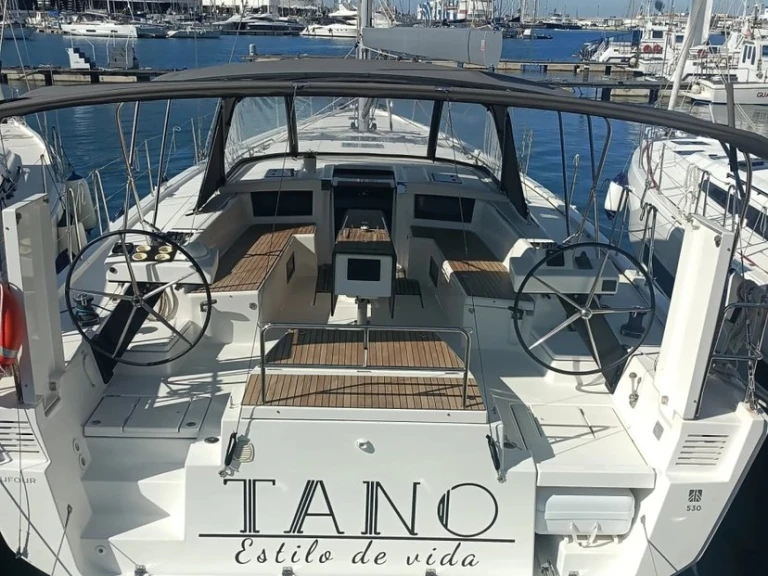 Dufour Dufour 530 charter bareboat or captained in  Cagliari
