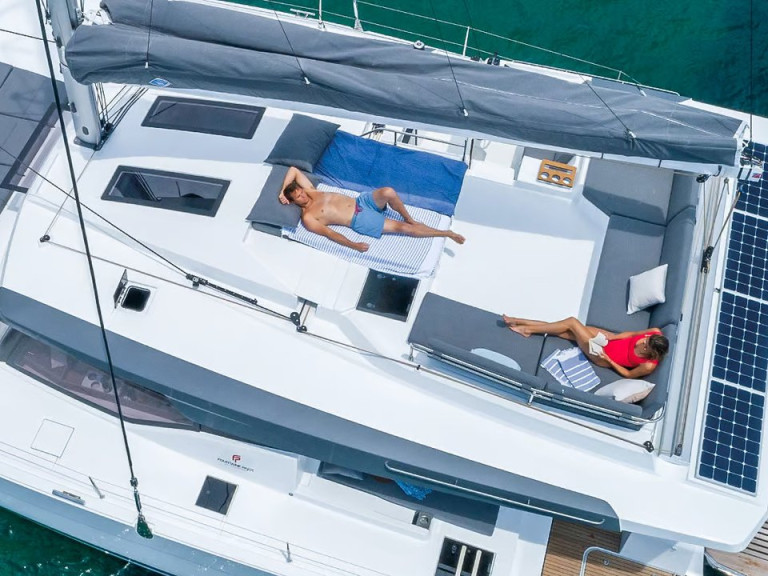 Catamaran rental with or without captain Fountaine Pajot Cagliari