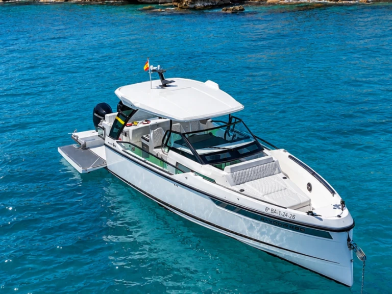 Saxdor Saxdor 320 GTO charter bareboat or captained in  Sant Antoni de Portmany