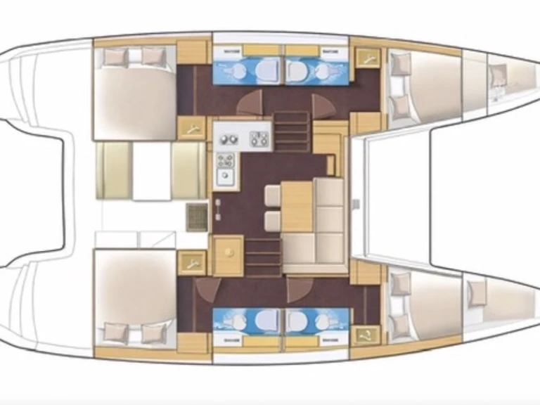 Yacht charter Antibes cheap Lagoon 39