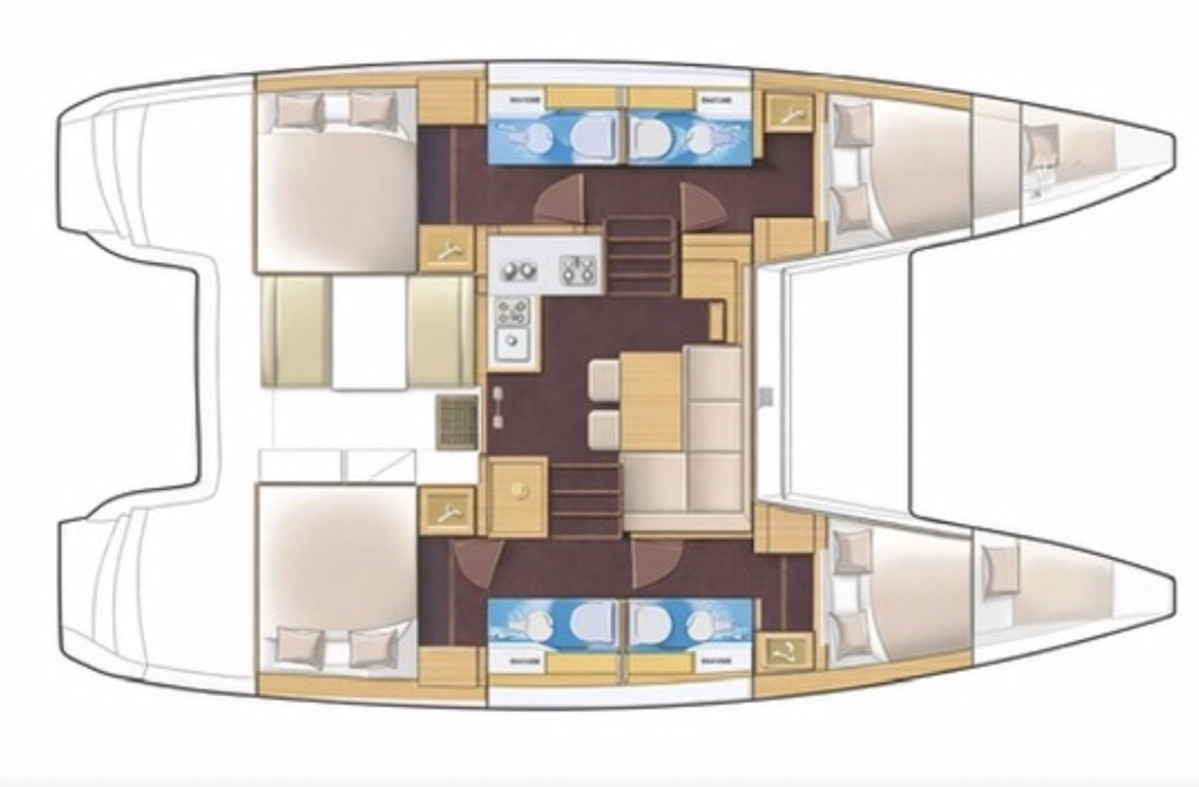 Yacht charter Antibes cheap Lagoon 39