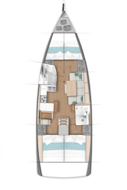 Rent a Jeanneau Sun Odyssey 440 Kaštela