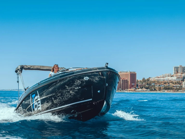 FEMIS AQUA 615 T6 charter bareboat or captained in  Puerto Marina Benalmadena