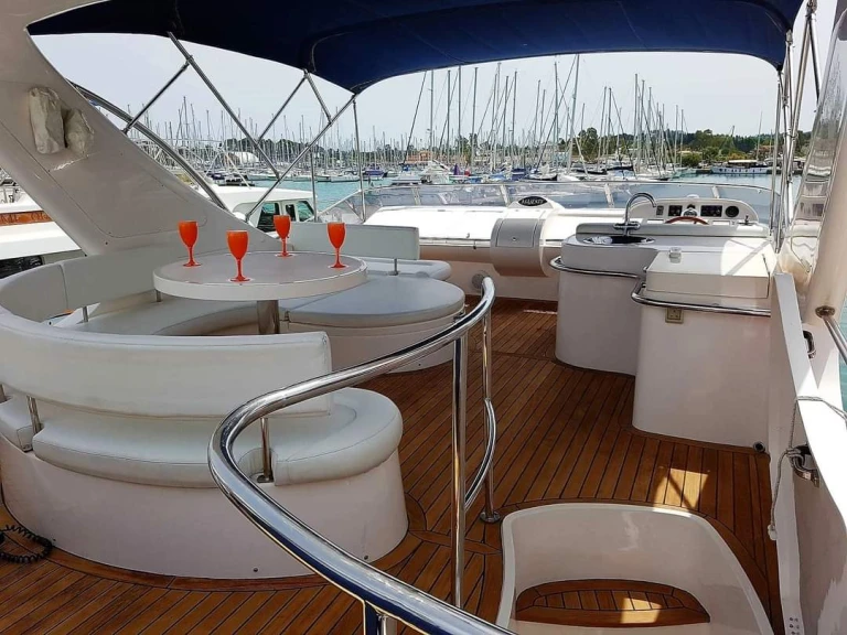 Luxury Yacht rental with or without captain Gulf Craft Gouvia