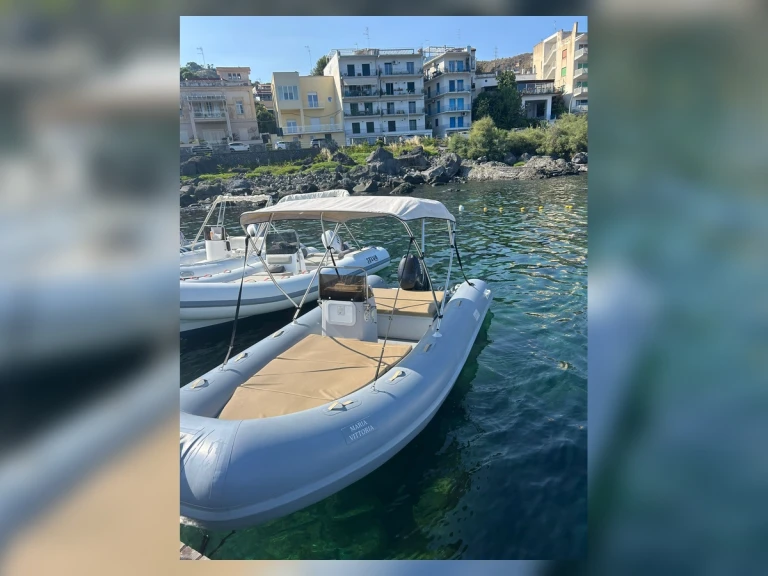 Master MASTER 580 charter bareboat or captained in  Giardini-Naxos