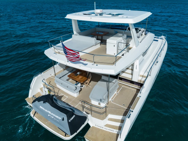 Catamaran rental with or without captain Leopard Miami