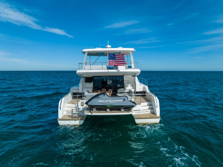 Bareboat Rental Catamaran Leopard with a boat licence