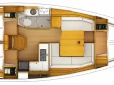 Boat rental Jeanneau Jeanneau Sun Odyssey 389 in Le Marin on Samboat