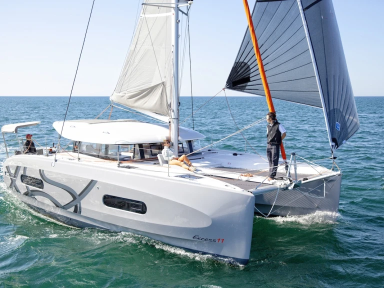 Catamaran rental with or without captain Excess Villefranche-sur-Mer