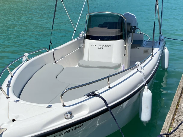Poseidon BLU WATER 185 charter bareboat or captained in  Meillerie