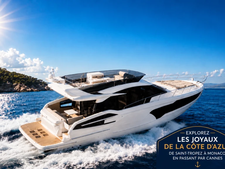 Luxury Yacht rental with or without captain Galeon Mandelieu-la-Napoule