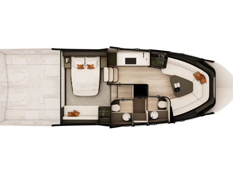 Bareboat Rental Motorboat  with a boat licence
